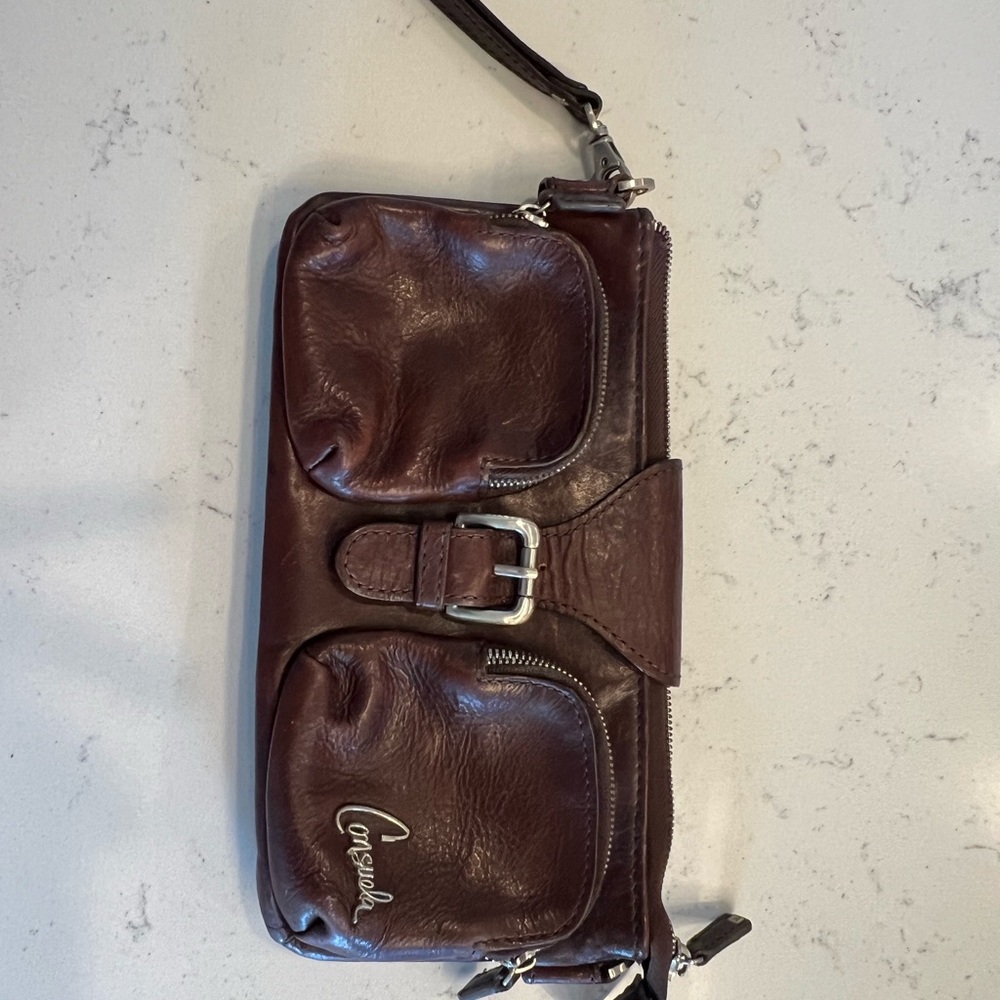 Consuela Brown Leather Wallet